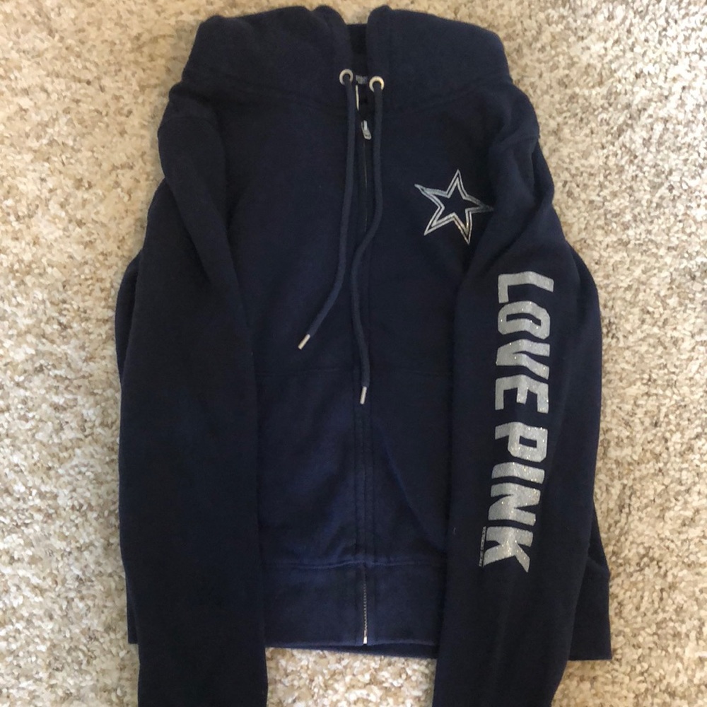 Dallas Cowboys zipped hoodie